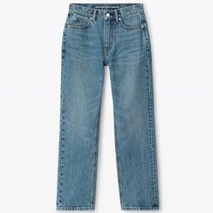 Alexander Wang OG High-rise Stovepipe Jean in denim Size 27